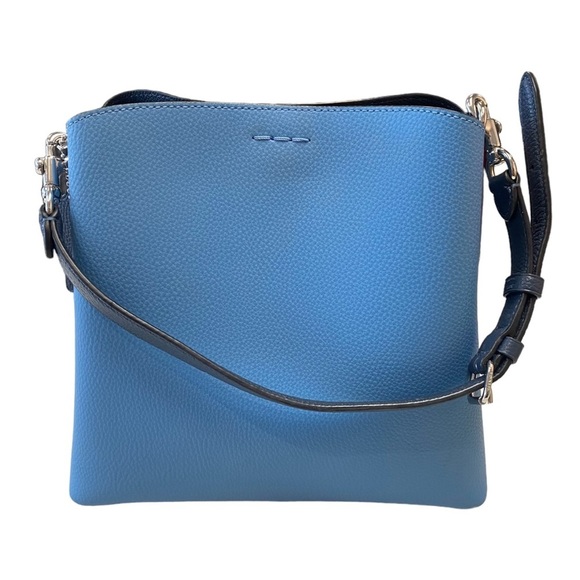 NWOT Coach Willow Bucket Bag Crossbody Purse in Colorblock Pool Blue - Picture 4 of 16